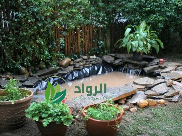 شلالات لتنسيق الحدائق - أفكار إبداعية لاستخدام الشلالات في تنسيق الحدائق