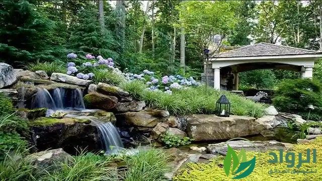 شلالات لتنسيق الحدائق - العوامل المؤثرة في صيانة وتشغيل الشلالات