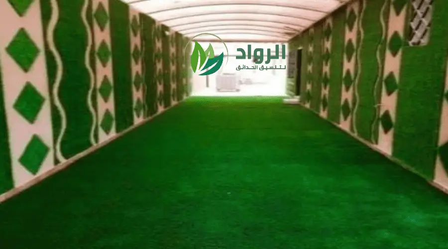 تركيب عشب جداري بالرياض
